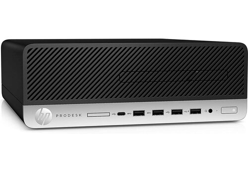  HP Prodesk 600 G4 SFF - Intel Core i7-8700 - 16GB - 256GB SSD - AMD Radeon R7 430 (2GB Graphics) - Windows 11 Home - Refurbished 