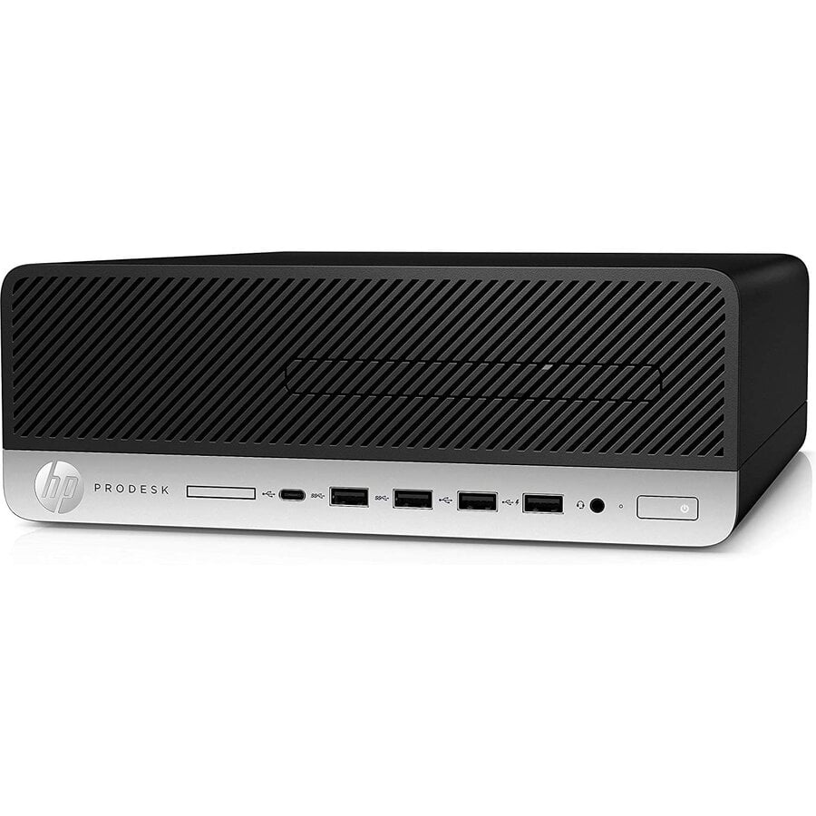 Prodesk 600 G4 SFF - Intel Core i7-8700 - 16GB - 256GB SSD - Windows 11 Home - Refurbished
