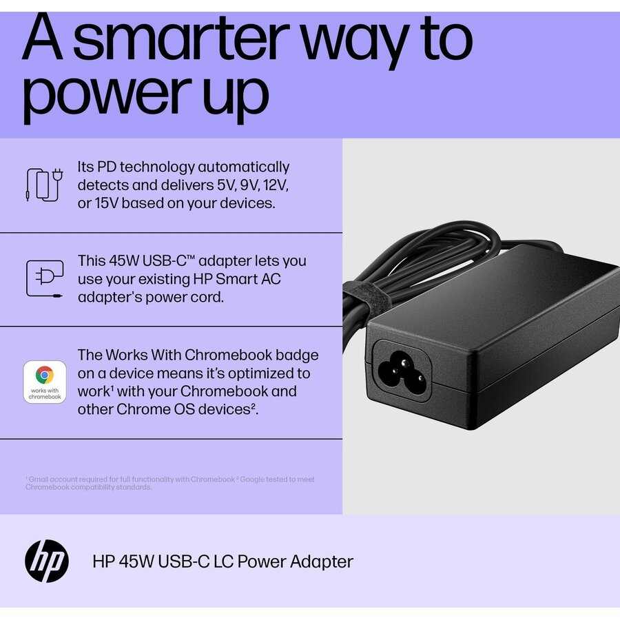 45W Adapter - USB-C - 1MZ01AA-ABB - Nieuw