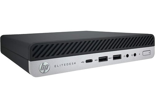  HP Prodesk 600 G4 Mini- Intel Core i3-8100T - 8GB - 128GB SSD - WiFi - Win 11 Home - Refurbished (Zo goed als nieuw) 
