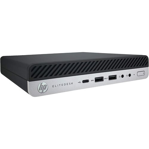  HP ProDesk 600 G4 - Intel Core i3-8100T - 8GB - 128GB SSD - Wi-Fi 5 - Win 11 Home - Refurbished: Uitstekend 