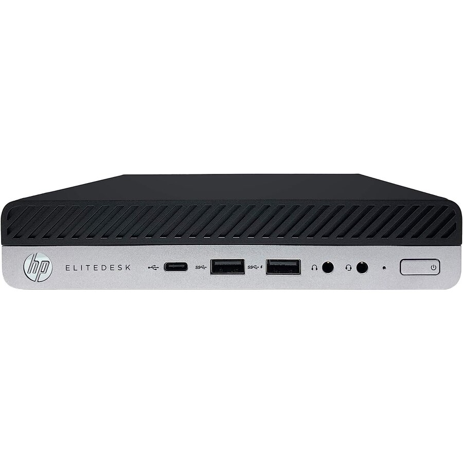 Prodesk 600 G4 Mini- Intel Core i3-8100T - 8GB - 128GB SSD - WiFi - Win 11 Home - Refurbished (Licht gebruikt)