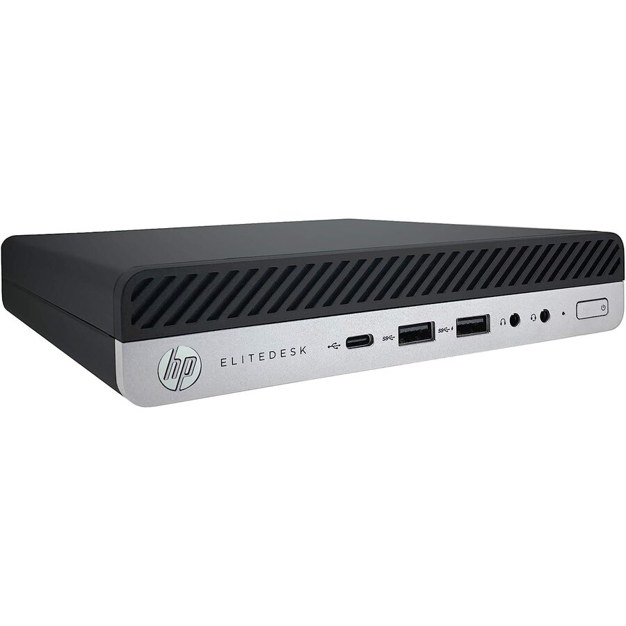 Prodesk 600 G4 Mini- Intel Core i3-8100T - 8GB - 128GB SSD - WiFi - Win 11 Home - Refurbished (Zichtbaar gebruikt)
