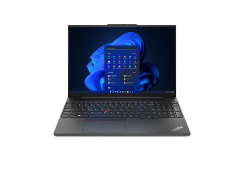 Lenovo ThinkPad E16 Gen 1 - AMD Ryzen 5 7530U - 16GB - 512GB SSD - 16 inch WUXGA 1920x1200 - Verlicht toetsenbord - Fingerprint Scanner - Windows 11 Pro - Nieuw - QWERTY 