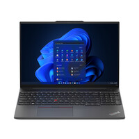 ThinkPad E16 Gen 1 - AMD Ryzen 5 7530U - 16GB - 512GB SSD - 16 inch WUXGA 1920x1200 - Verlicht toetsenbord - Fingerprint Scanner - Windows 11 Pro - Nieuw - QWERTY