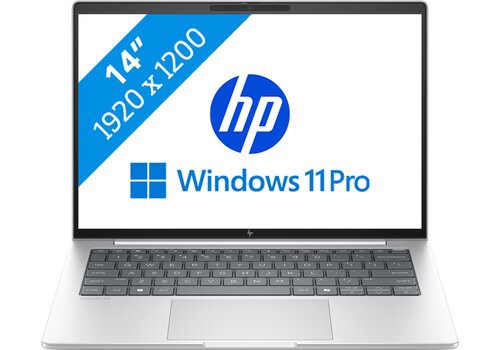 HP Elitebook 8 G1i 14 (5G-WWAN)- Intel Core Ultra 7 265H - 32GB -512GB SSD - 14 inch WUXGA 1920x1200 Touchscreen - Verlicht toetsenbord - Win 11 Pro - Nieuw open doos - QWERTY 