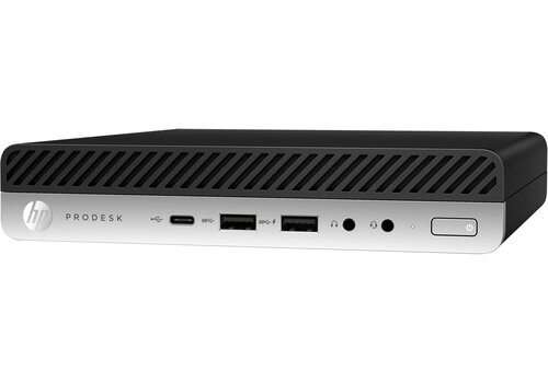  HP ProDesk 600 G5 DM - Intel Core i3-9100T - 8 GB - 128 GB SSD - Win 11 Home (Zo goed als nieuw) 
