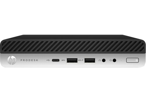  HP ProDesk 600 G5 DM - Intel Core i3-9100T - 8GB - 128GB SSD - Win 11 Home (Goed) 