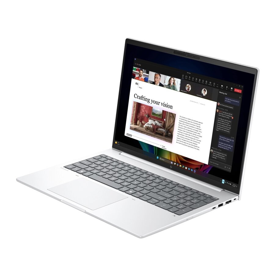 EliteBook 8 G1i 16 - Intel Core Ultra 5 235H - 16GB - 512GB SSD - 16 inch WUXGA 1920x1200 - Verlicht toetsenbord - Zonder webcam - Win 11 Pro - Nieuw: Open doos - AZERTY