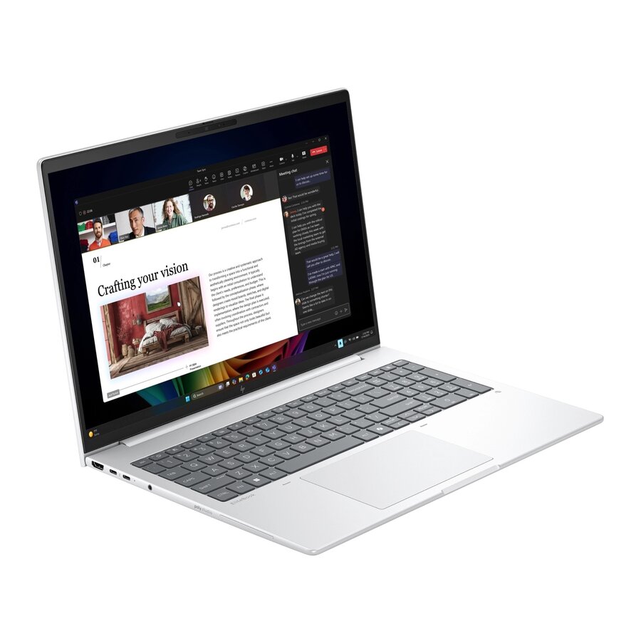 EliteBook 8 G1i 16 - Intel Core Ultra 5 235H - 16GB - 512GB SSD - 16 inch WUXGA 1920x1200 - Verlicht toetsenbord - Zonder webcam - Win 11 Pro - Nieuw: Open doos - AZERTY