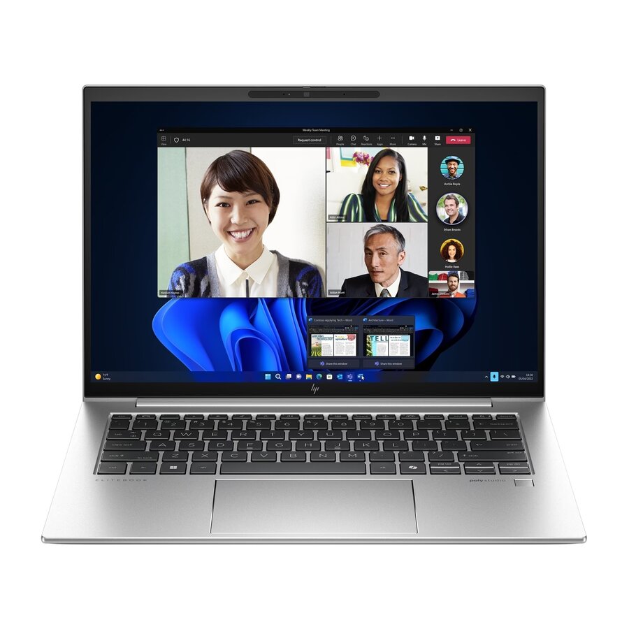 Elitebook 840 G11 - Intel Core Ultra 5 135U - 16GB - 512GB SSD - 14 inch Touchscreen WUXGA 1920x1200 - Verlicht toetsenbord - Fingerprint Scanner - Win 11 Pro - Refurbished: Uitstekend