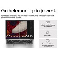 Elitebook 840 G11 - Intel Core Ultra 5 135U - 16GB - 512GB SSD - 14 inch Touchscreen WUXGA 1920x1200 - Verlicht toetsenbord - Fingerprint Scanner - Win 11 Pro - Refurbished: Uitstekend