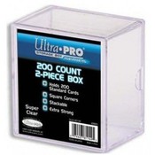 Ultra Pro 2-Piece Storage Box - voor 200 kaarten - Transparant