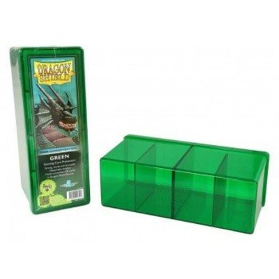 Dragon Shield 4 Compartment Storage Box Green