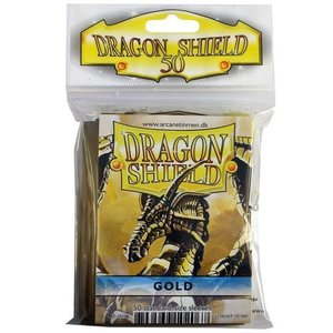 Dragon Shield Standard Sleeves Gold (50 Sleeves)