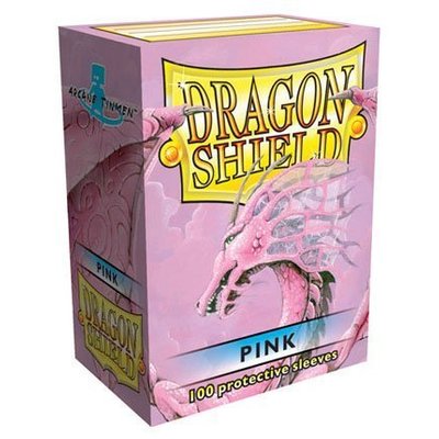 Dragon Shield Standard Sleeves Pink (100 Sleeves)