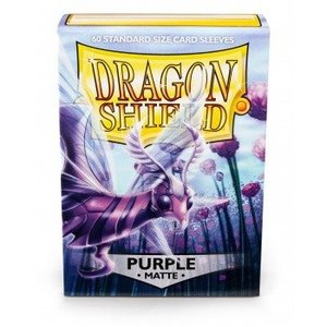Dragon Shield Dragon Shield Standard Sleeves - Matte Purple (60 Sleeves)