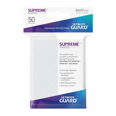 Ultimate Guard Supreme UX Sleeves Standard Size Frosted (50)