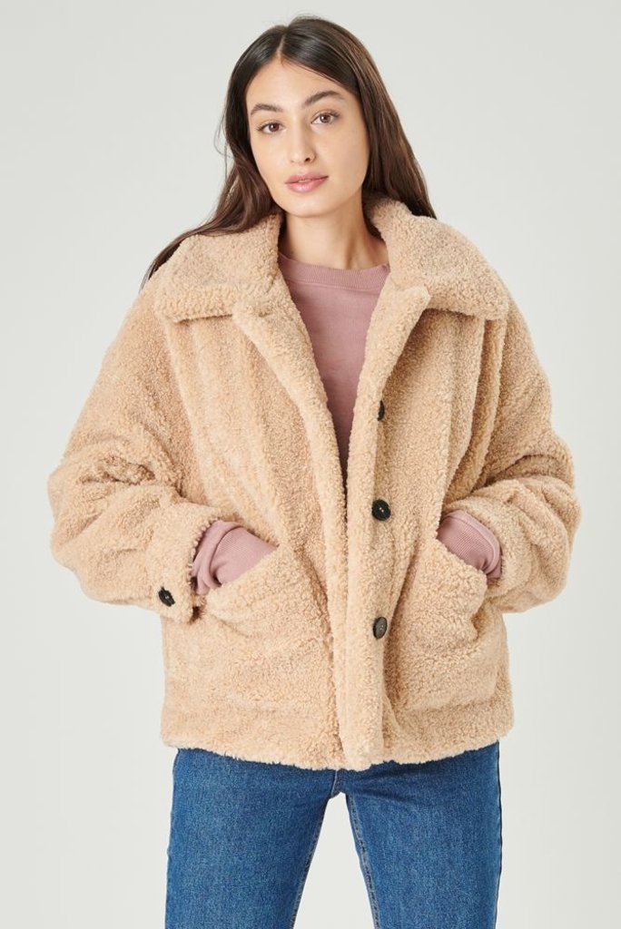 soft teddy jacket
