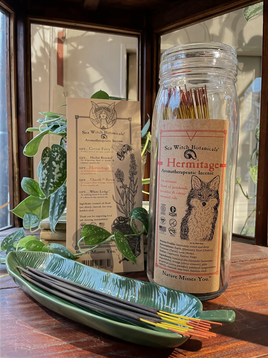 ♣ Hermitage Wierook Stick PER STUK (Rood)