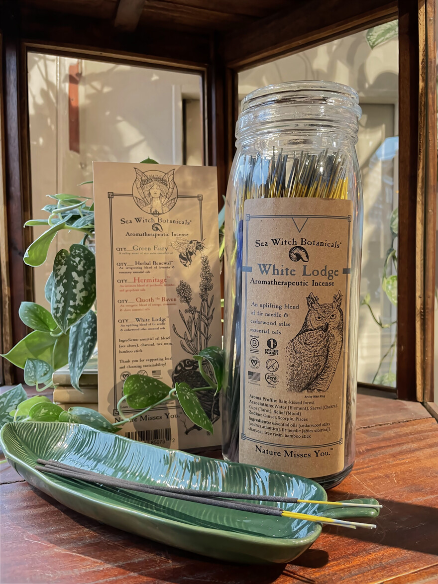 Green Fairy Incense - Sea Witch Botanicals