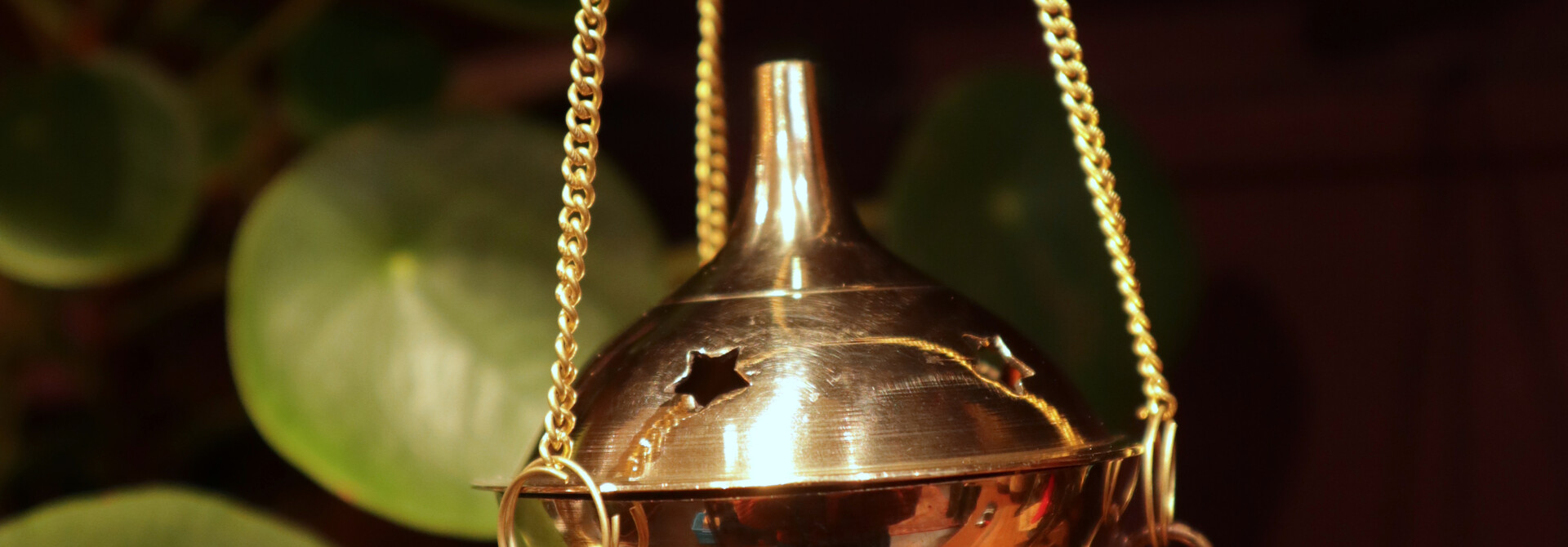 Brass Hanging Incense Burner