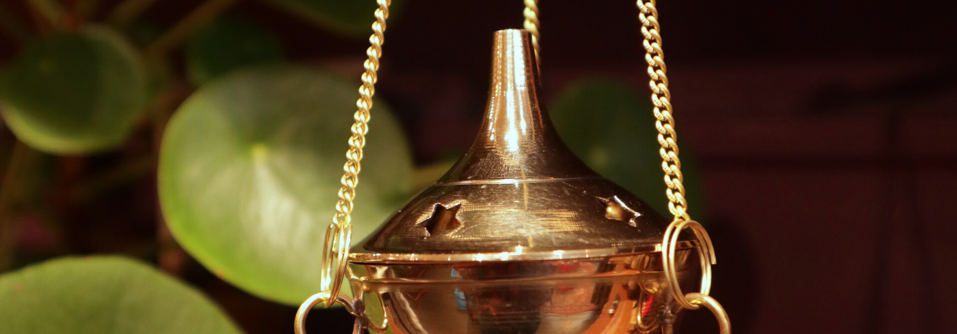 Brass Hanging Incense Burner