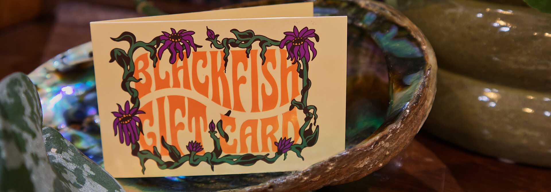 BLACKFISH GIFT CARD (Physical card)