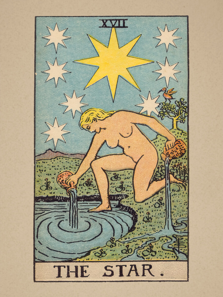Tarot Poster A3 THE STAR