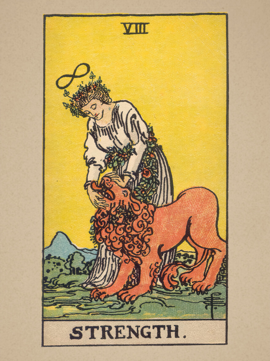 Tarot Poster A3 STRENGTH