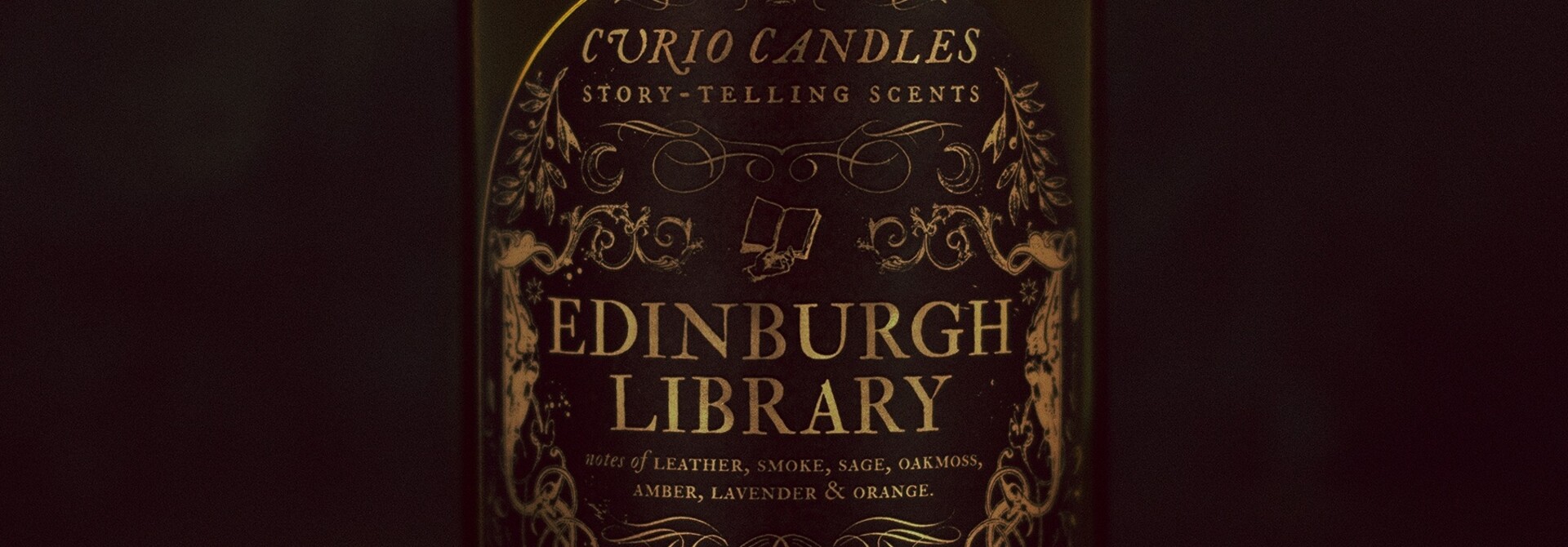 Edinburgh Library - Geurkaars (312 gram)