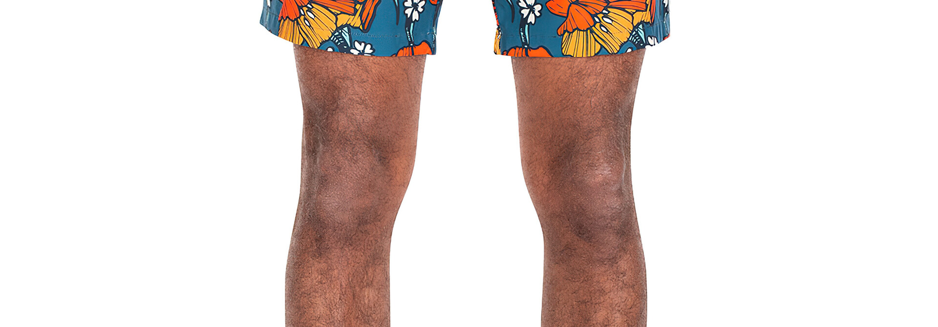 ♣ Crazy Kennedy Happy Hibiscus Swim Shorts