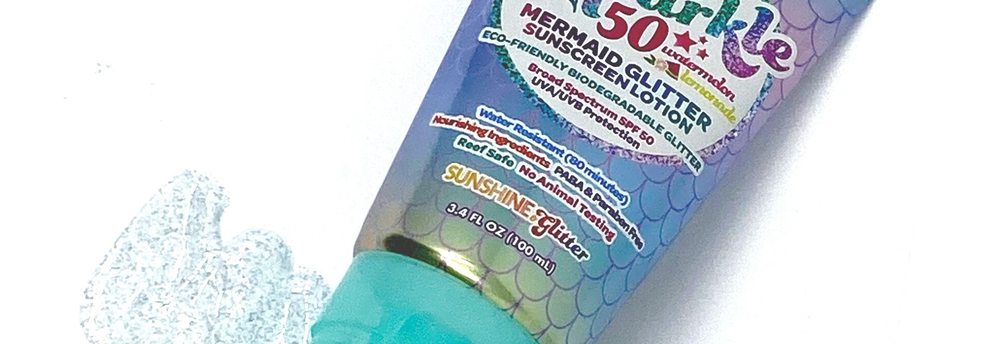 Sea Star Sparkle - Glitter Sunscreen MERMAID