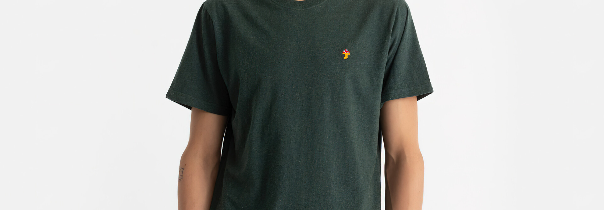 ♣ Dark Green Shroomy Tee