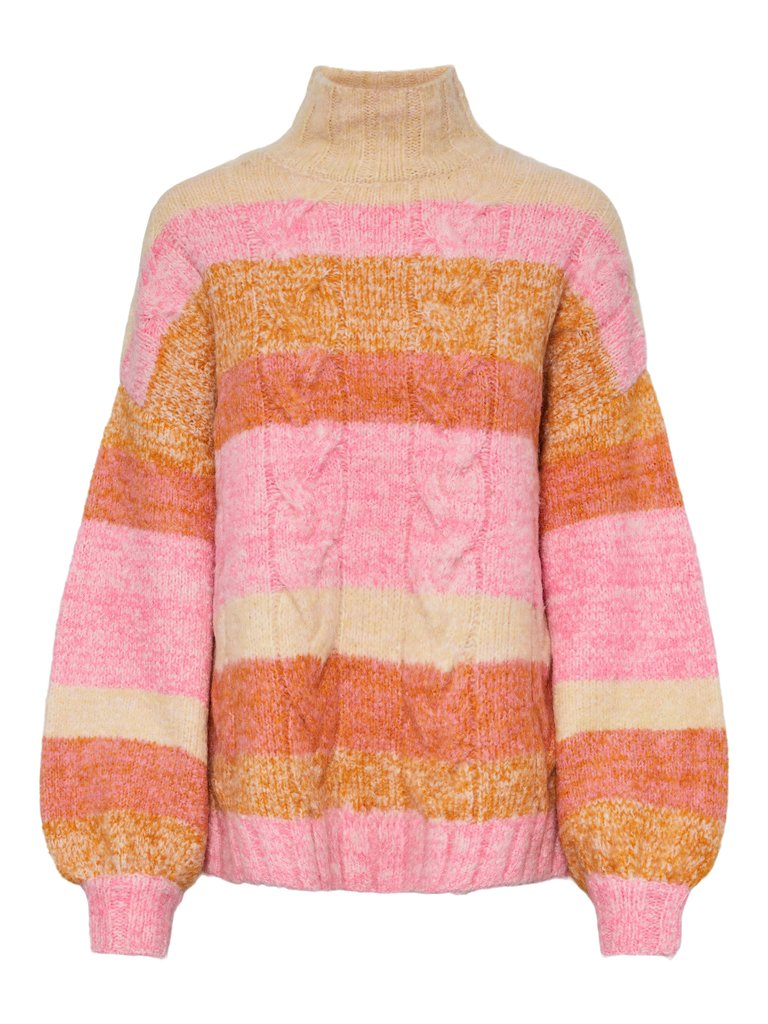 Y.A.S ♣ Yasmarlia Cotton Candy Cable Knit