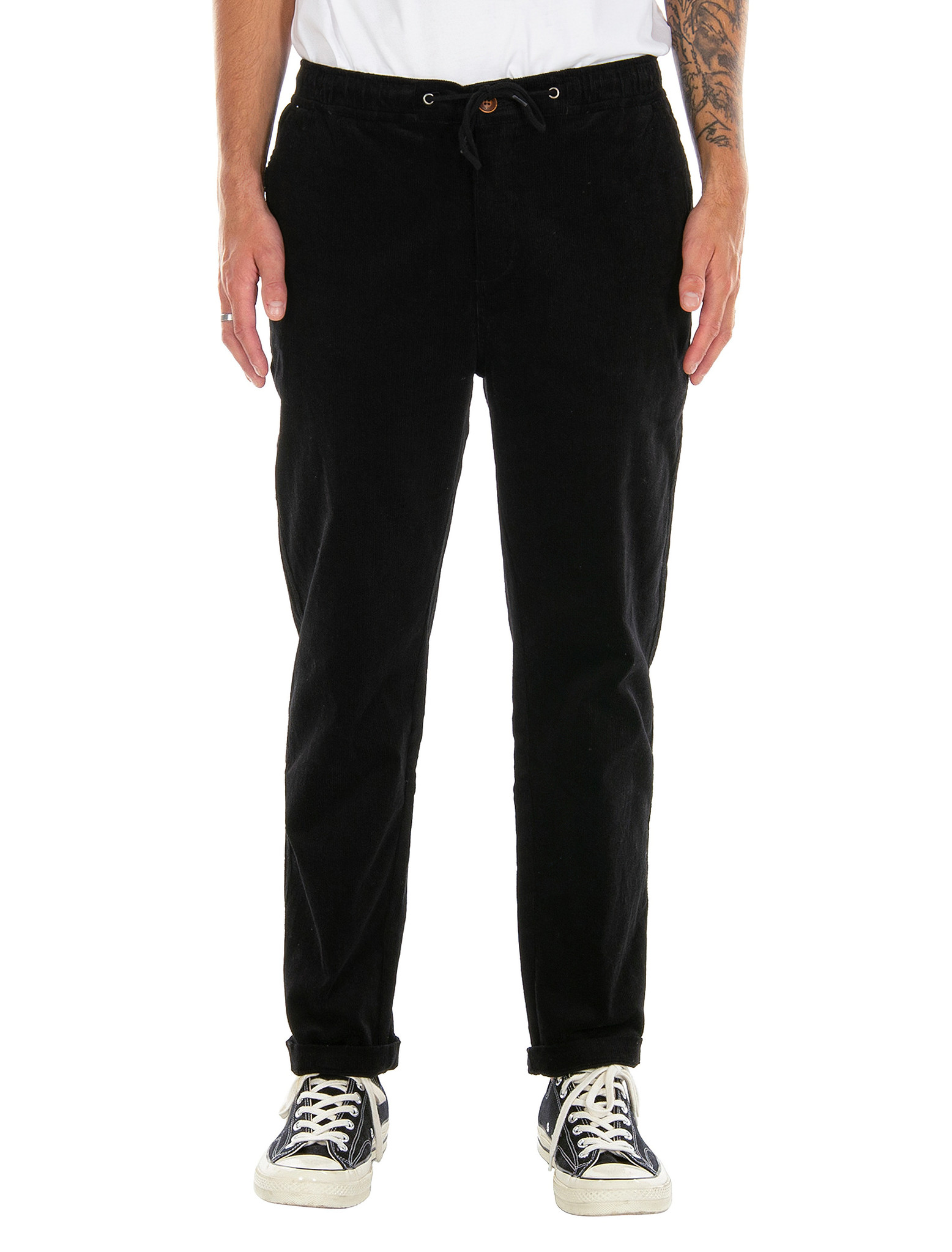 ♣ Trapas Black Corduroy Pants BLACKFISH Brand New & Vintage