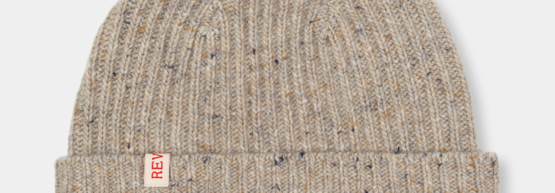 ♣ Speckled Melange Alabaster Beanie