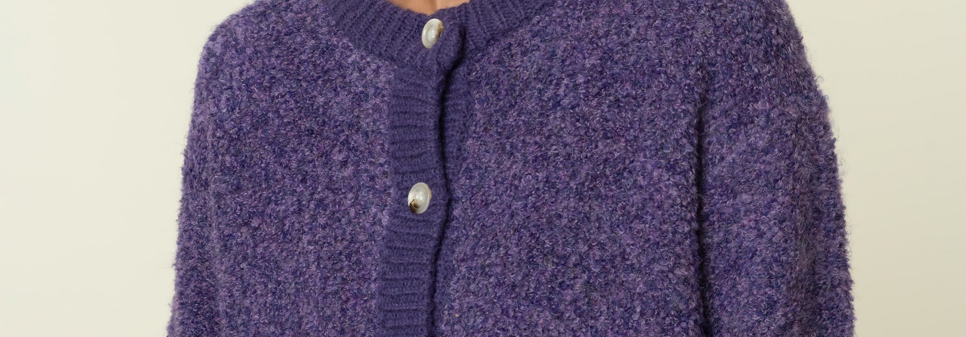 Velia Purple Power Cardigan