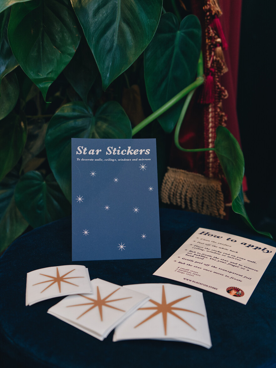 Plafond en Muur Star Stickers 10 Stuks
