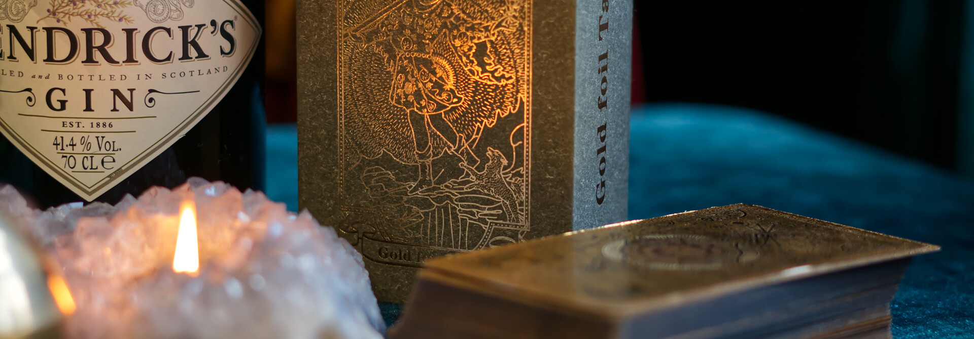 Gold Foil Tarot Deck in a Box