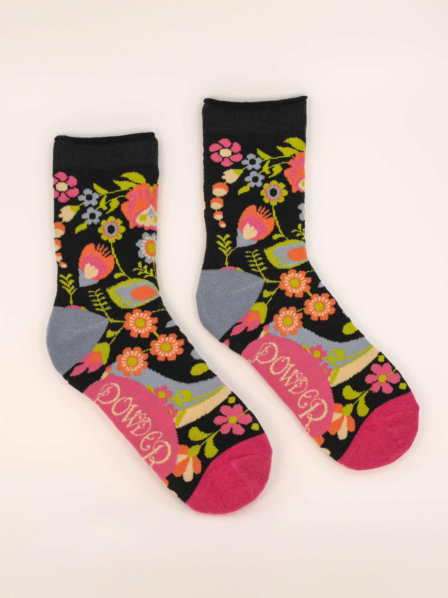 Scandinavian Flora Ankle Socks-1