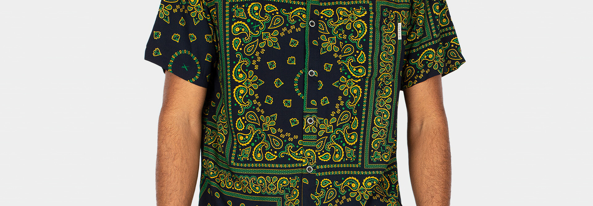 ♣ Resort Paisley Marine Shirt