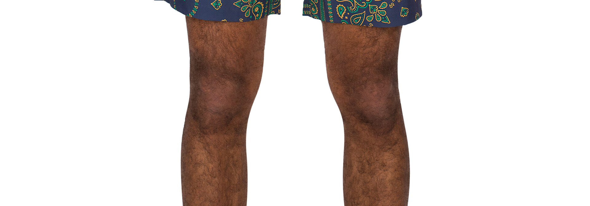 ♣ Crazy Fresh Paisley Marine Swim Shorts