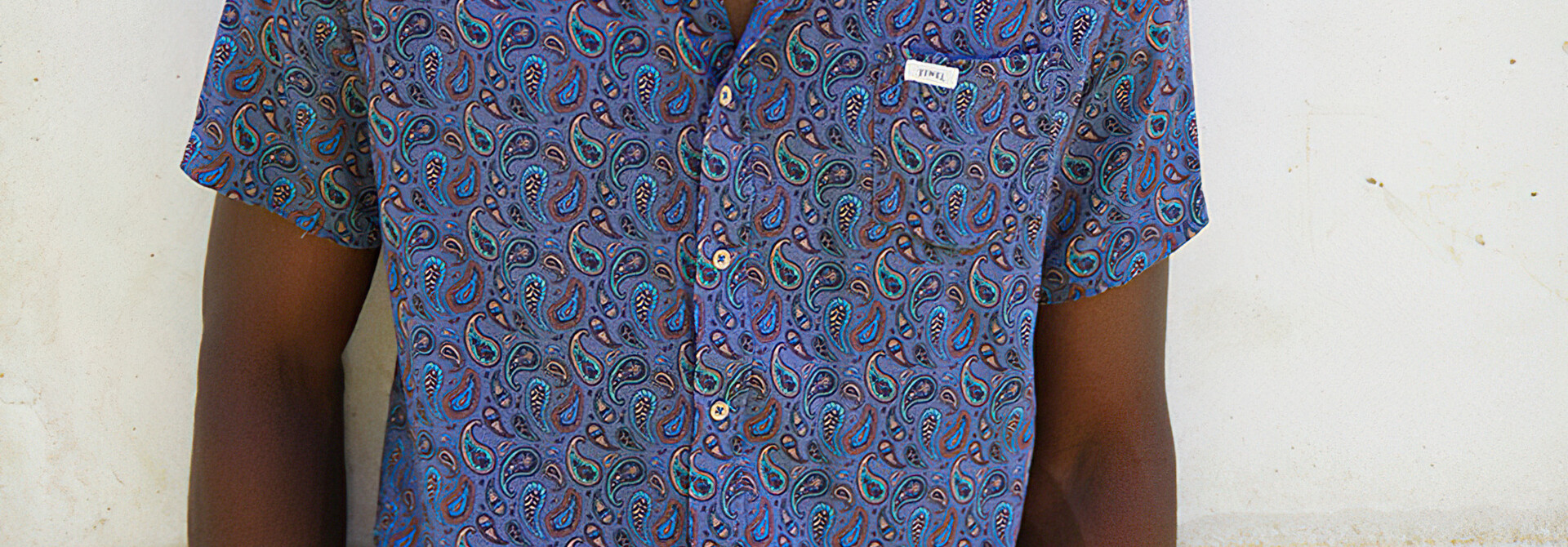 ♣ Camisa Cache Deep Sea Paisley Shirt