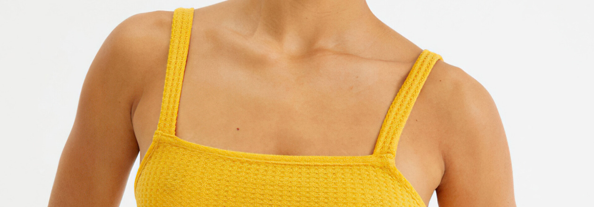 Waffle Wednesday Yellow Top