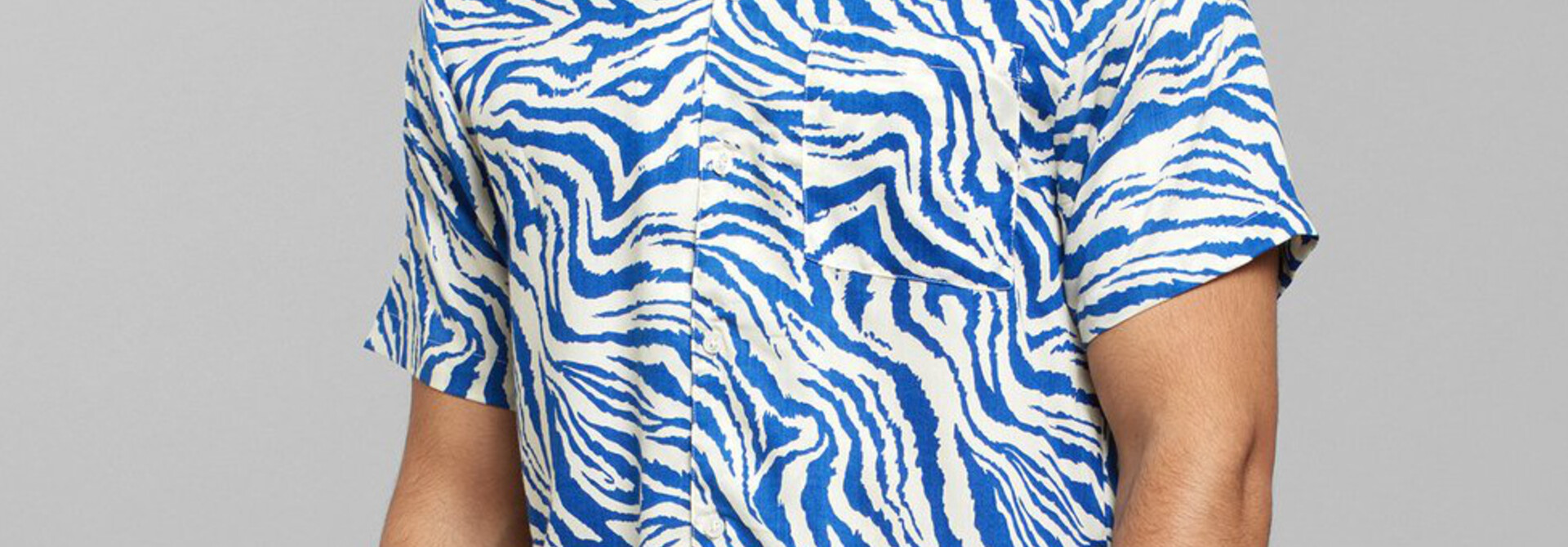 ♣ Marstrand Zebra Zoolander Blue Steel Shirt