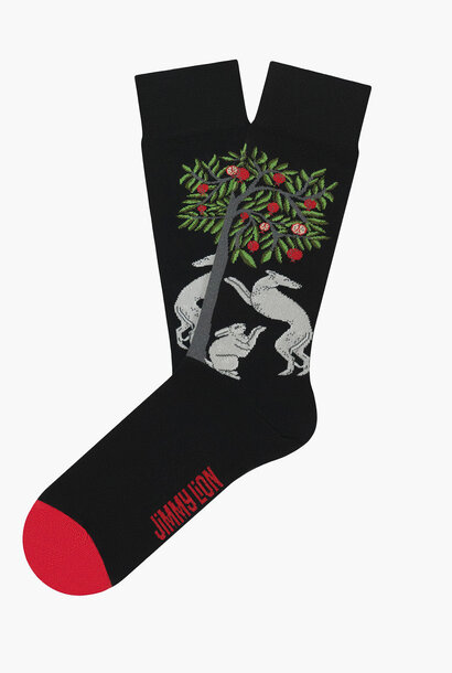 ♣ Pomegranate Tree Socks