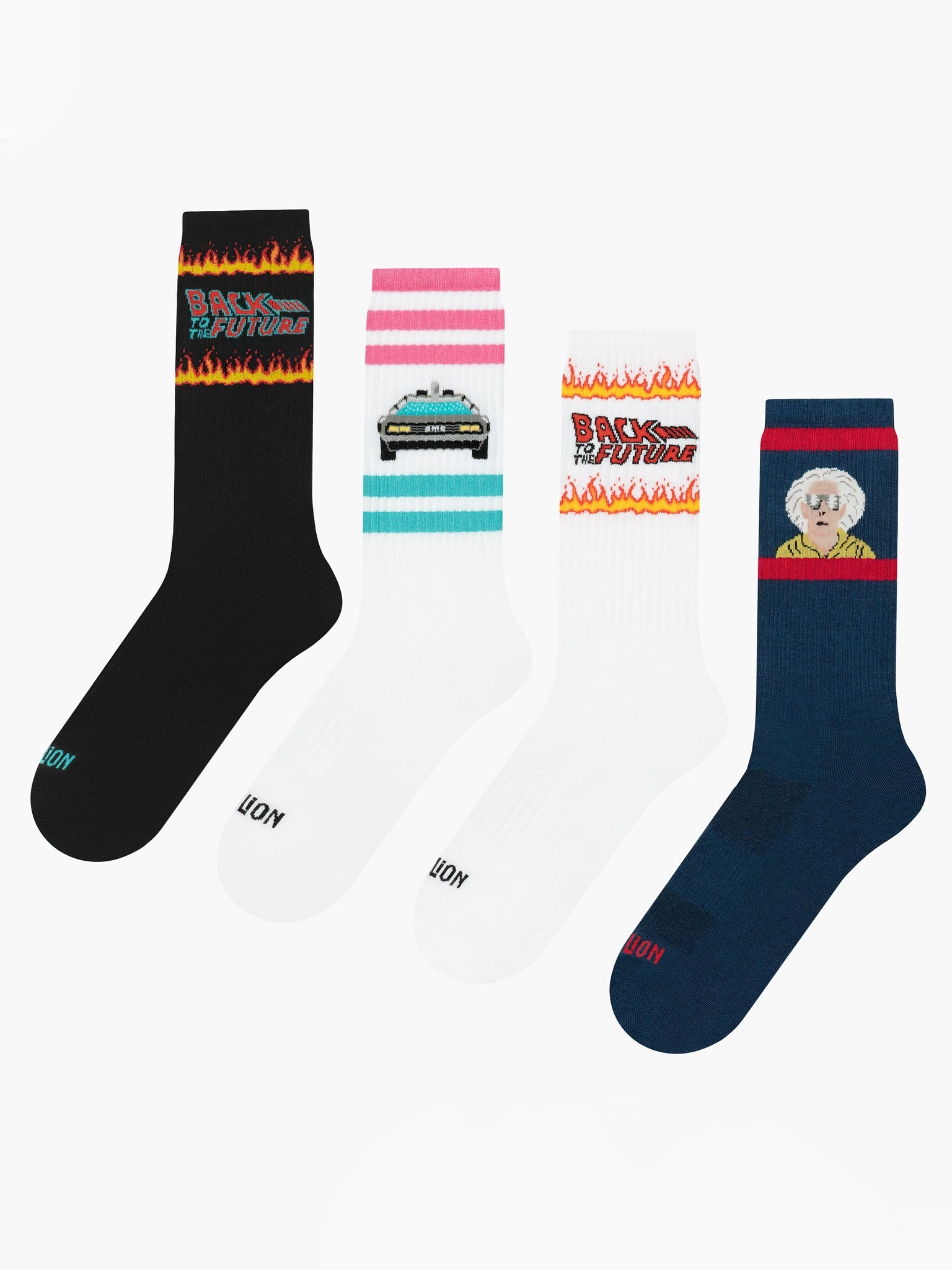 ♣ Back To The Future Sock Box-2