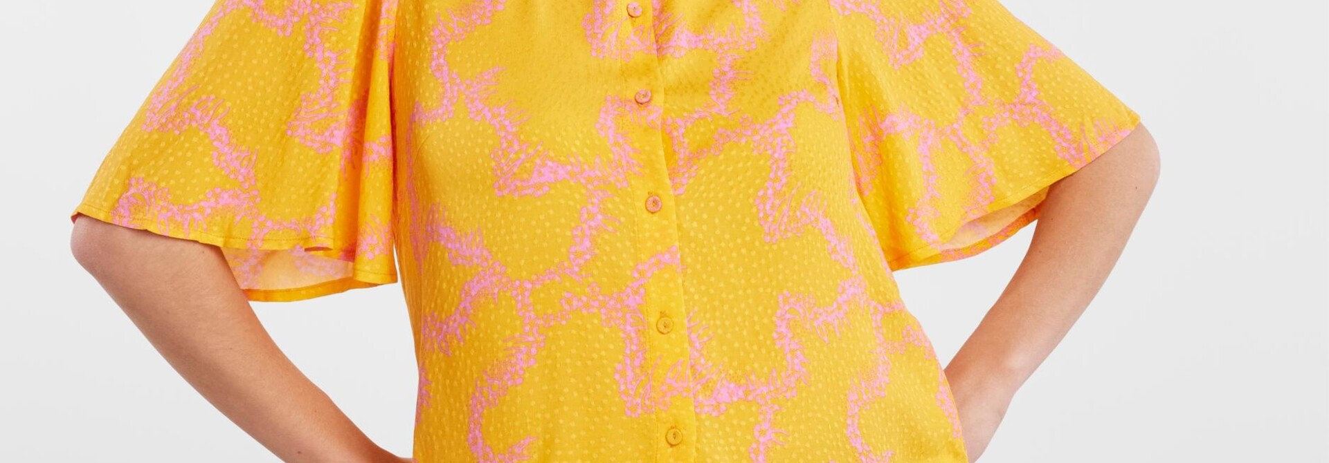 ♣ Yasmolea Blazing Orange Shirt