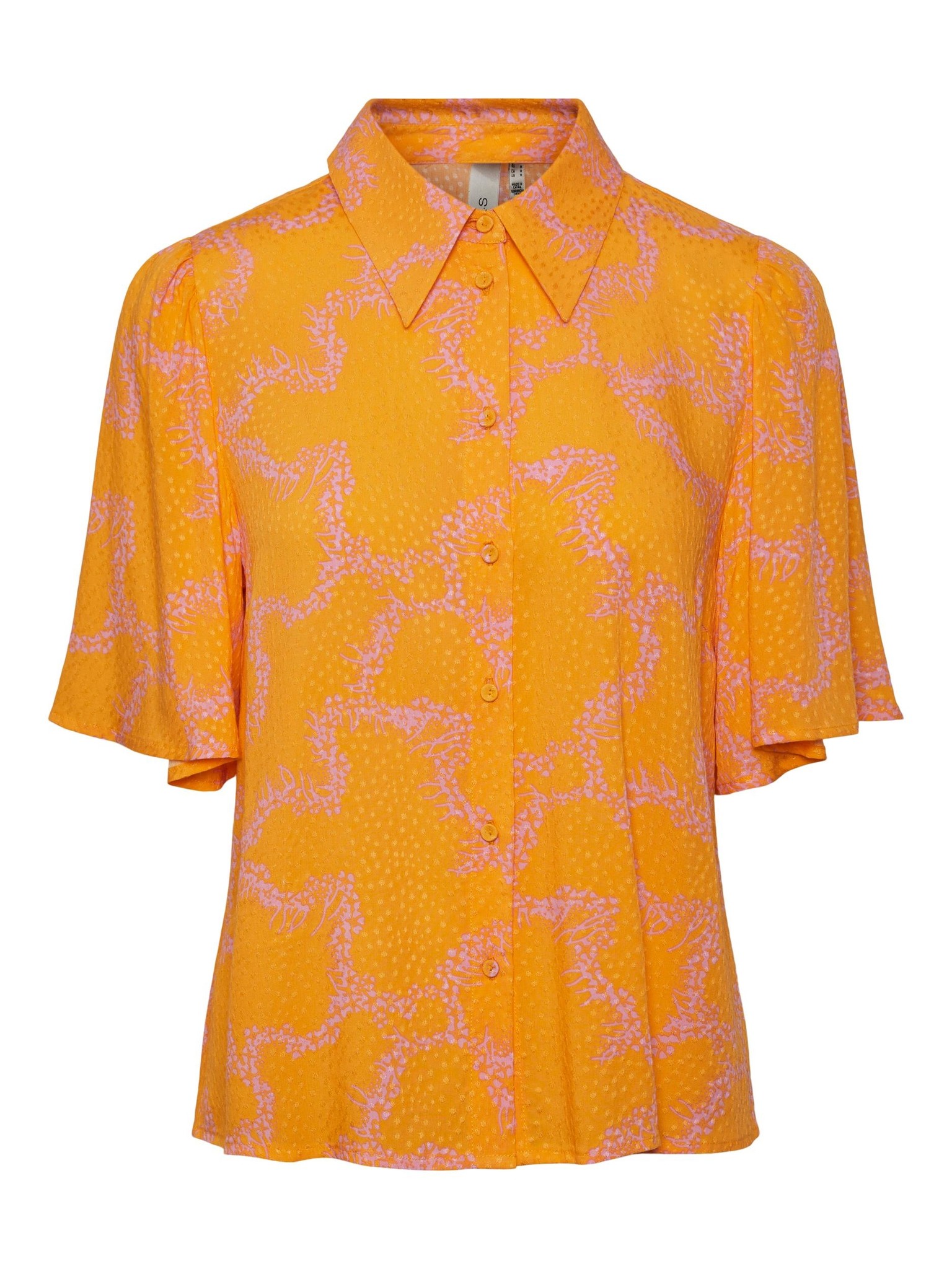 ♣ Yasmolea Blazing Orange Shirt-5